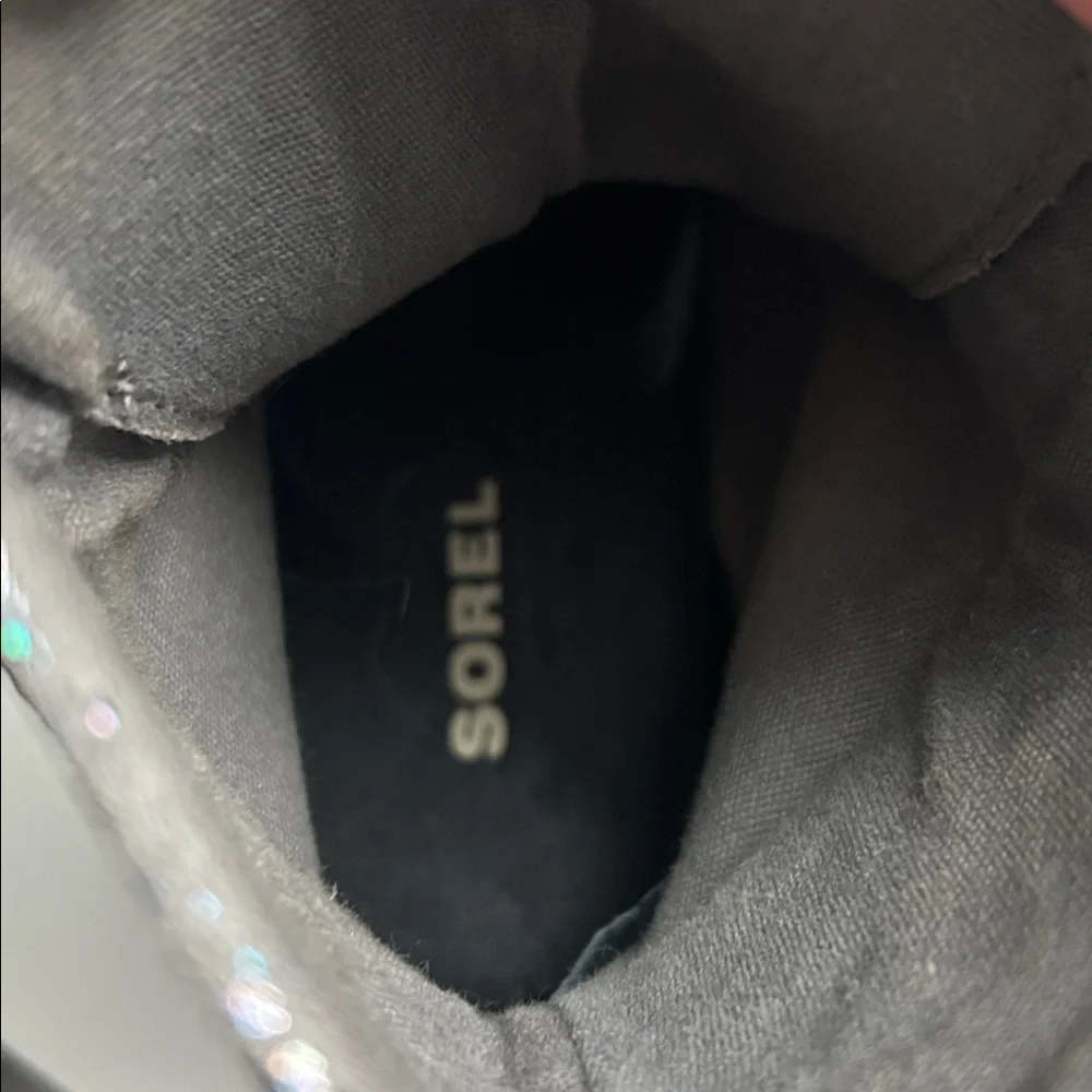Sorel Lexie Ankle Boot Wedge Sparkle Waterproof